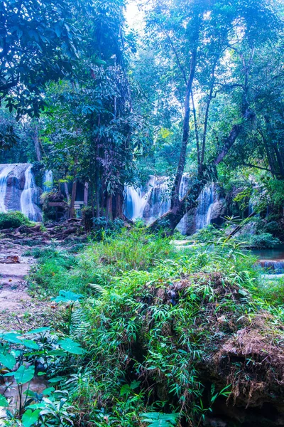 Водопад Тхан Саван Национальном Парке Дойпху Нанг Таиланд — стоковое фото