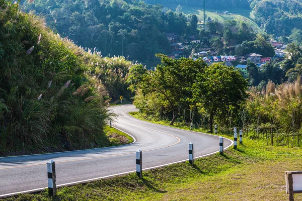 Road Mountain Thaiföld — Stock Fotó