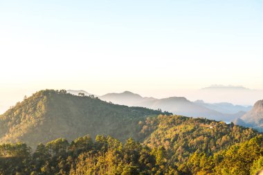 Mon Sone bakış açısıyla gün doğumu, Tayland.