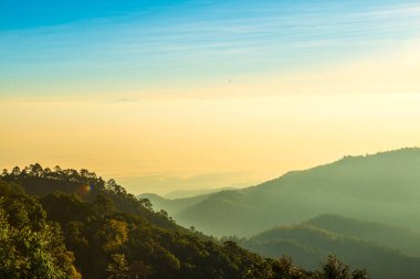 Mon Sone bakış açısıyla gün doğumu, Tayland.