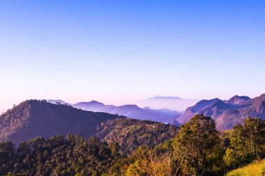 Mon Sone bakış açısıyla gün doğumu, Tayland.