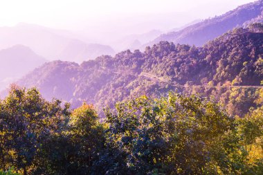 Mon Sone bakış açısıyla gün doğumu, Tayland.