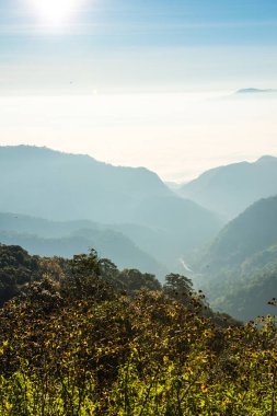Mon Sone bakış açısıyla gün doğumu, Tayland.