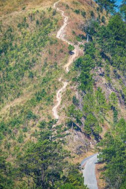 Ban Nor Lae Operasyon Üssü, Tayland Dağ Manzarası.