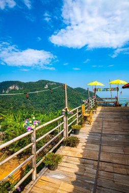 Pha Hi village on the mountain, Chiang Rai province.