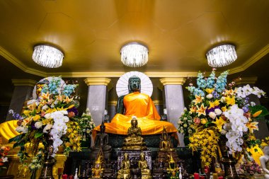 Güzel Buda Chong Kham tapınağında, Lampang vilayetinde..