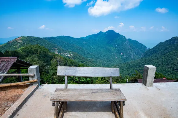 Mountain view at Pha Hi village, Chiang Rai province.