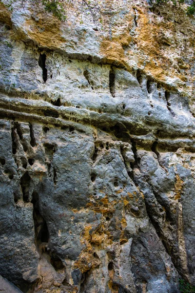 Ancient Rock Tourist Attraction Phratupha Rock Painting Lampang Province — 스톡 사진