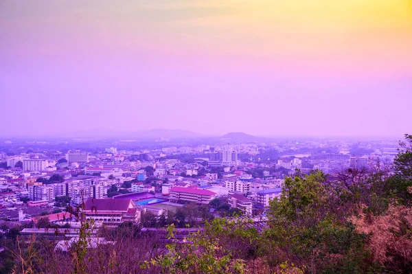 Nakhonsawan Thailand January 2020 Aerial View Nakhon Sawan Cityscape Thailand — Foto Stock
