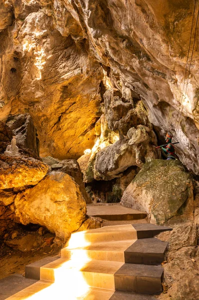 Phra Sabai Cave Walkway Lampang Province Thailand — Stock Photo, Image