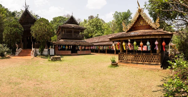 Chiang Mai Thailand March 2022 Panorama View Thai Style Old — Foto de Stock