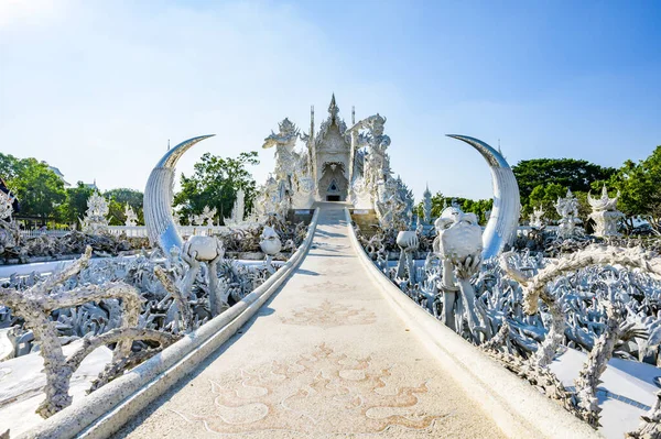 Wat Rong Khun White Temple Chiang Rai Province Chiang Rai — Stok fotoğraf