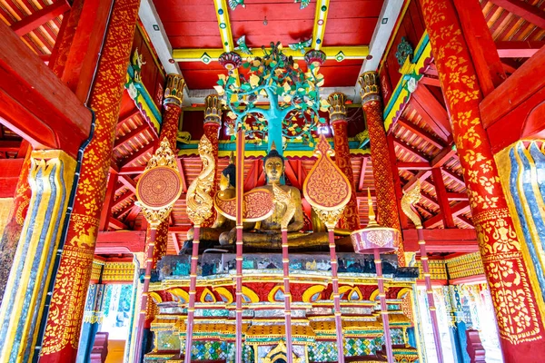 Ancient Buddha Pong Sanuk Temple Lampang Province — Photo