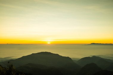 Mon Sone bakış açısıyla gün doğumu, Tayland.