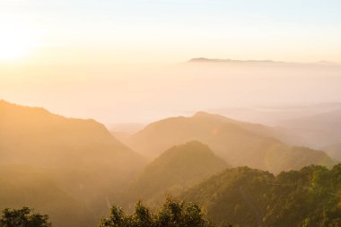 Mon Sone bakış açısıyla gün doğumu, Tayland.