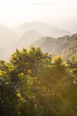 Mon Sone bakış açısıyla gün doğumu, Tayland.