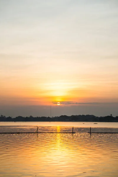 Озеро Кван Пхаяо Утром Таиланд — стоковое фото