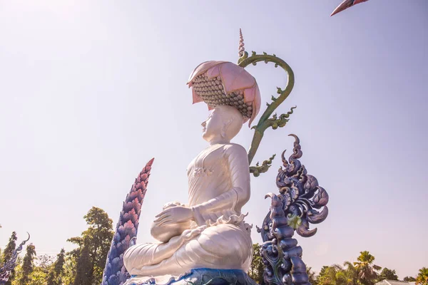 Pomnik Mnicha Upakuta Tajlandia — Zdjęcie stockowe