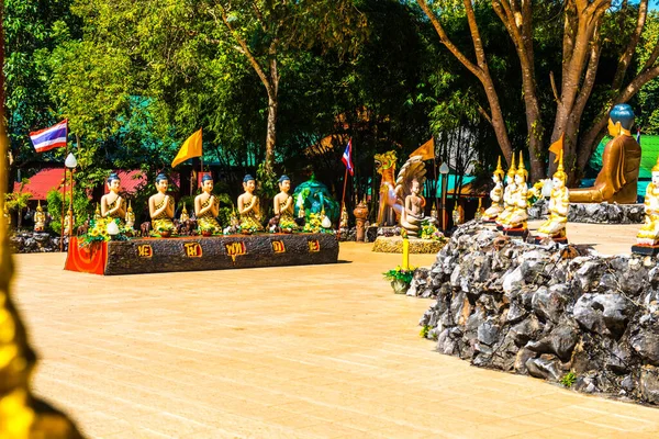 Boeddhisme Standbeeld Wiang Lange Culturele Stad Thailand — Stockfoto