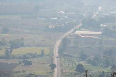 Phu Langka Ulusal Parkı, Tayland Güzel Dağ Manzarası.