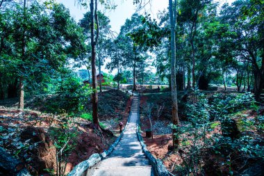Wiang Kalong antik şehri, Tayland manzarası.