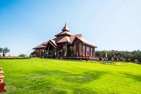 Belle Église Thaïlandaise Prayodkhunpol Wiang Kalong Temple Thaïlande — Photo