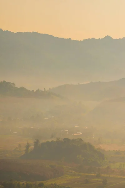 stock image Beautiful Mountain View of Phu Langka National Park, Thailand.