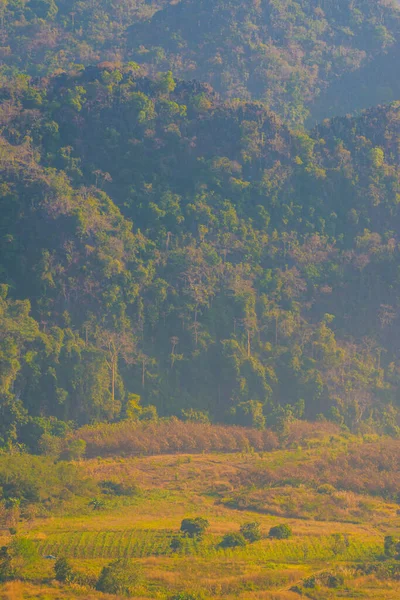 Gyönyörű Mountain View Phu Langka Nemzeti Park Thaiföld — Stock Fotó