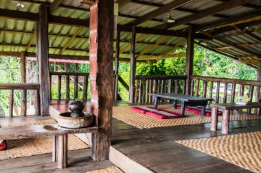 Tayland 'ın Chiangmai şehrinde bir ev..