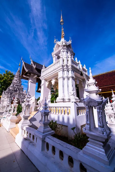 San Yang Luang Chrám Provincii Lamphun Thajsko — Stock fotografie