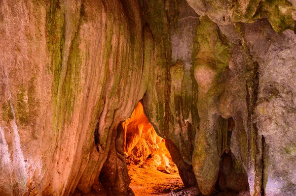 Пейзаж Пещеры Тамлуанг Национальном Парке Тамлуанг Кхуннам Нангнон Провинция Чианг — стоковое фото