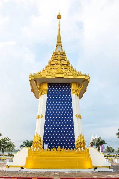 Replika Królewskiego Krematorium Prowincji Phayao Tajlandia — Zdjęcie stockowe