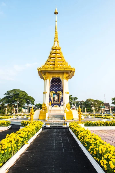 Replika Des Königlichen Krematoriums Der Provinz Phayao Thailand — Stockfoto