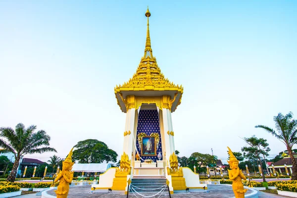 stock image Royal Crematorium Replica at Phayao Province, Thailand.