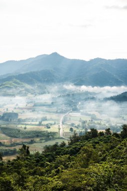 Phu Langka Ulusal Parkı, Tayland Güzel Dağ Manzarası.