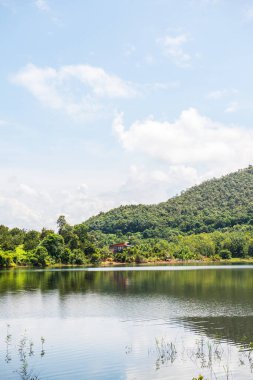 Tayland Cherntawan Uluslararası Meditasyon Merkezi 'nden Dağ Manzarası.