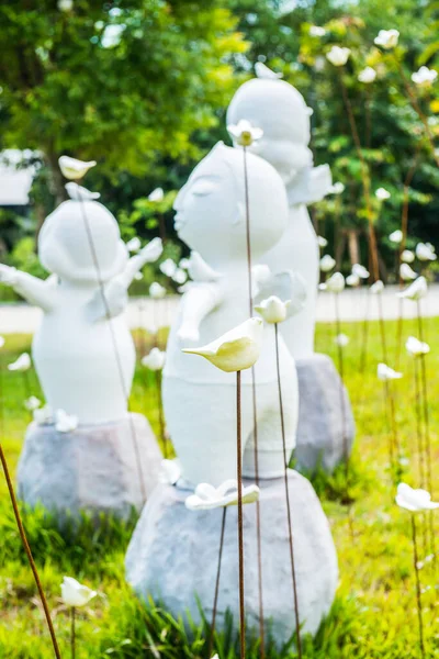 Stock image Bird sculpture in park, Thailand.