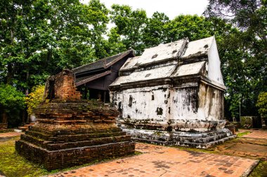 Phra 'daki Antik Tayland Kilisesi Pu Khao Tapınağı, Tayland.