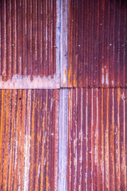 Tayland 'daki eski çinko çarşafların geçmişi.