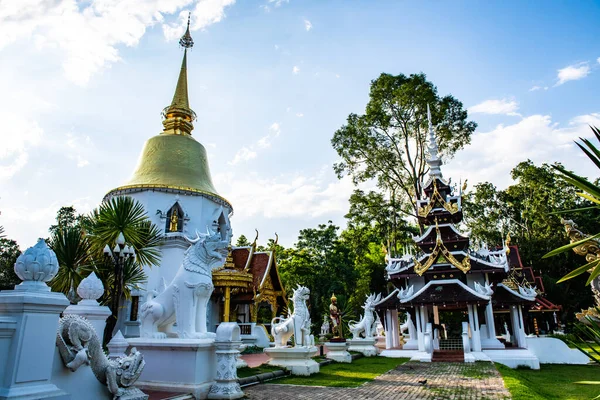 Bela Paisagem Templo Watphadarabhirom Tailândia — Fotografia de Stock