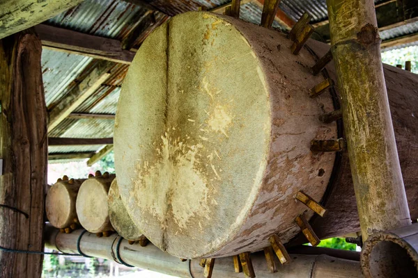 Lanna Τύμπανο Στυλ Στην Επαρχία Nan Ταϊλάνδη — Φωτογραφία Αρχείου