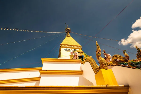 Beautiful Building Asorm Phrom Thada Budtha Sathan Thailand — Stock Photo, Image