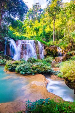 Than Sawan Waterfall in Doi Phu Nang National Park, Thailand.