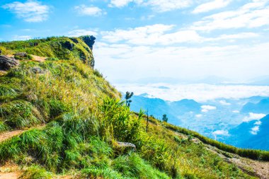 Chiangrai Eyaleti, Tayland Phu Chi Fa Manzara Noktası.