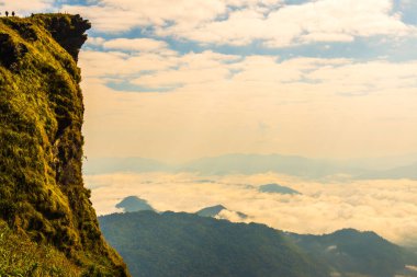 Chiangrai Eyaleti, Tayland Phu Chi Fa Manzara Noktası.