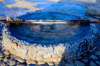 Mae Khachan Hot Spring in Chiang Rai Province, Thailand.