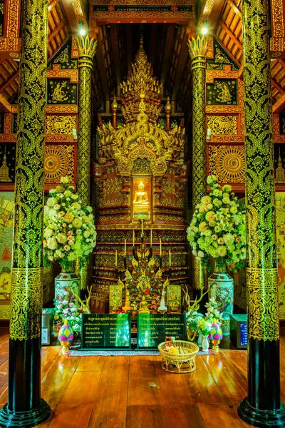 Phra Singh Prowincji Chiangrai Tajlandia — Zdjęcie stockowe