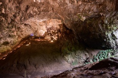 Landscape of Thamluang cave in Thamluang Khunnam Nangnon National Park, Chiang Rai province.