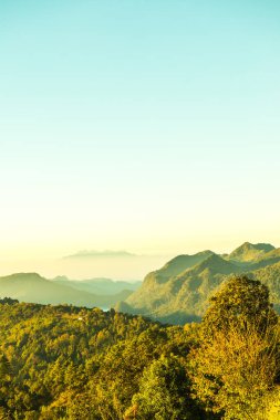 Mon Sone bakış açısıyla gün doğumu, Tayland.