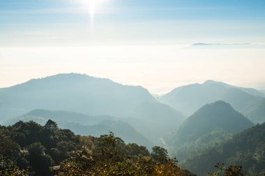 Mon Sone bakış açısıyla gün doğumu, Tayland.